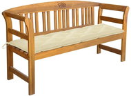 Garden Bench With Cushion 157 cm Solid Acacia Wood 3064283 - Garden Bench