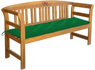 Garden Bench With Cushion 157 cm Solid Acacia Wood 3064286 - Garden Bench