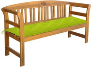 Garden Bench With Cushion 157 cm Solid Acacia Wood 3064292 - Garden Bench