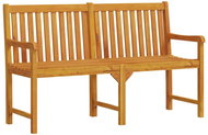 SHUMEE Zahradní lavice 150 cm masivní akáciové dřevo - Zahradní lavice