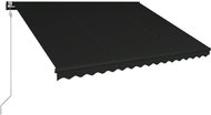 Automatic retractable awning 450 x 300 cm anthracite - Awning