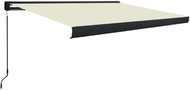Cassette Awning for Manual Operation 300 x 250cm Cream - Awning