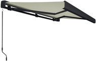 Cassette awning for manual operation 350 x 250 cm cream - Awning