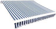 SHUMEE Plachta na markýzu, modro-bílá 350 x 250 cm - Markýza