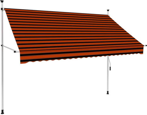 SHUMEE Markýza, oranžovo-hnědá 250cm - Markýza - Main image