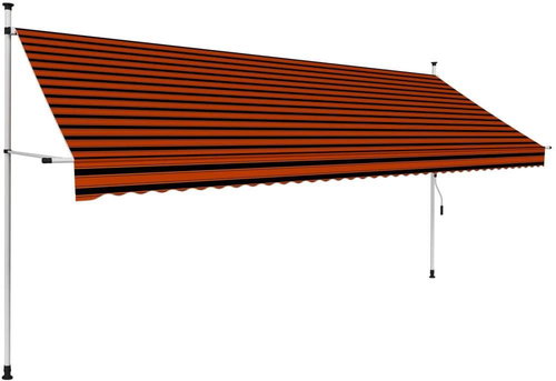 SHUMEE Markýza, oranžovo-hnědá 400cm - Markýza - Main image