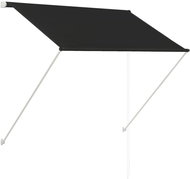 Zatahovací markýza antracitová 150 x 150 cm - Markýza