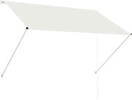 Zatahovací markýza krémová 200 x 150 cm - Markýza