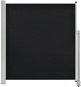 SHUMEE Zástěna boční, černá 140 x 300cm - Markýza