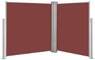 SHUMEE Zástena bočná, hnedá 170 × 600 cm - Markíza