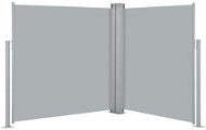 Zatahovací boční markýza / zástěna antracitová 140 x 600 cm - Markíza