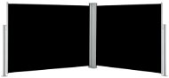 Zatahovací boční markýza / zástěna černá 170 x 1000 cm - Markýza