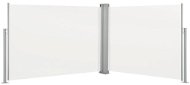 Zatahovací boční markýza / zástěna krémová 100 x 1000 cm - Markýza