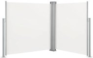 Zatahovací boční markýza / zástěna krémová 140 x 600 cm - Markýza