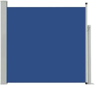 Zatahovací boční markýza/zástěna na terasu 170 x 300 cm modrá - Markýza