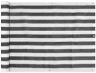 Balcony screen HDPE 90x400 cm anthracite-white - Screen