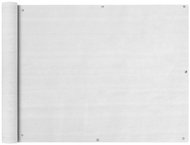 Balcony screen HDPE 90x600 cm white - Screen