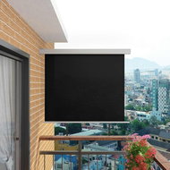 Balcony screen multifunctional 150 x 200 cm black - Screen