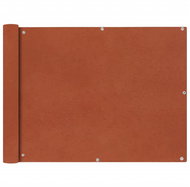 Balcony screen made of oxford fabric 90x400 cm brick - Screen