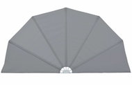 Folding screen for the terrace gray 200 cm - Screen