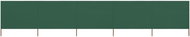 5-piece screen against the wind textile 600 x 120 cm green - Screen