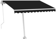 Volně stojící automatická markýza 300 x 250 cm antracitová 3069509 - Markýza