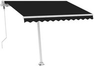 Volně stojící automatická markýza 350 x 250 cm antracitová 3069729 - Markýza