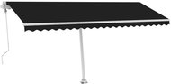 Volně stojící automatická markýza 500 x 300 cm antracitová 3069789 - Markýza