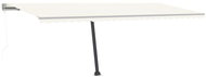 Volně stojící automatická markýza 600 x 300 cm krémová 3069607 - Markýza