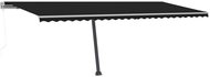 Volně stojící automatická markýza 600 x 300 cm antracitová 3069809 - Markýza