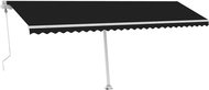Volně stojící automatická markýza 600 x 300 cm antracitová 3069609 - Markýza