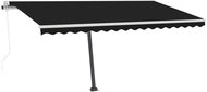 Volně stojící automatická markýza 450 x 350 cm antracitová 3069849 - Markýza