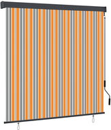 Venkovní roleta 170 x 250 cm žlutomodrá 145980 - Markýza