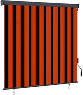 Venkovní roleta 170 x 250 cm oranžovo-hnědá 145984 - Markýza