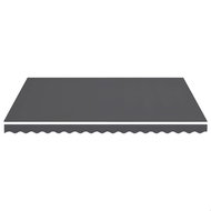 Náhradní plachta na markýzu antracitová 4,5 x 3,5 m 311950 - Markýza