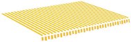 SHUMEE Plachta na markízu, žlto-biela 6 × 3,5 m 311944 - Markíza
