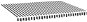 Náhradní plachta na markýzu antracitovo-bílá 6 x 3,5 m 311994 - Markýza