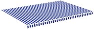 SHUMEE Plachta na markízu, modro-biela 5 × 3,5 m 311922 - Markíza