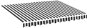 Markíza SHUMEE Plachta na markízu, antracitovo-biela 3 × 2,5 m 311985 - Markýza
