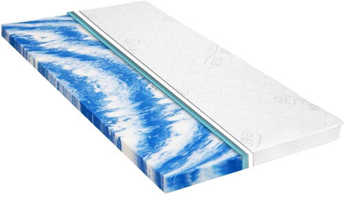 Top Mattress 180 x 200cm Gel Foam 7cm - Mattress - Main image