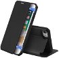 DUX DUCIS Skin X knížkové kožené pouzdro na iPhone 7/8/SE 2020, černé - Phone Case