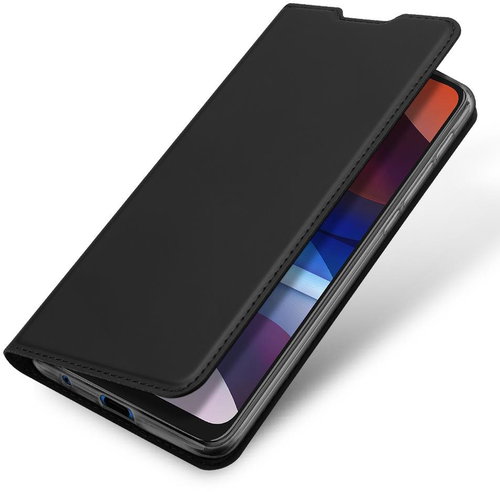 DUX DUCIS Skin Pro knížkové kožené pouzdro na Motorola Moto E7 Power, černé - Phone Case - Main image