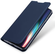 DUX DUCIS Skin Pro Knížková kožené pouzdro na Motorola Moto G 5G Plus, modré - Phone Case