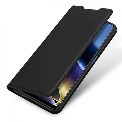 Dux Ducis Skin Pro knížkové kožené pouzdro na Motorola Moto G51 5G, černé - Phone Case - Main image