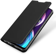 DUX DUCIS Skin Pro knížkové kožené pouzdro na Realme 8 / 8 Pro, černé - Phone Case