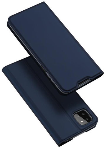 Dux Ducis Skin Pro knížkové kožené pouzdro na Samsung Galaxy A22 5G, modré - Phone Case - Main image