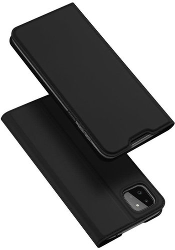 Dux Ducis Skin Pro knížkové kožené pouzdro na Samsung Galaxy A22 5G, černé - Phone Case - Main image