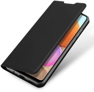 DUX DUCIS Skin Pro knížkové kožené pouzdro na Samsung Galaxy A32 4G, černé - Phone Case