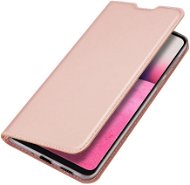 Dux Ducis Skin Pro knižkové kožené puzdro na Samsung Galaxy A33 5G, ružové - Puzdro na mobil