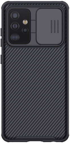 Nillkin CamShield silicone cover for Samsung Galaxy A52 4G / A52 5G / A52s 5G, black - Phone Cover - Main image